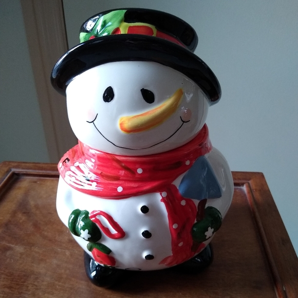 Other - Snowman cookie jar
